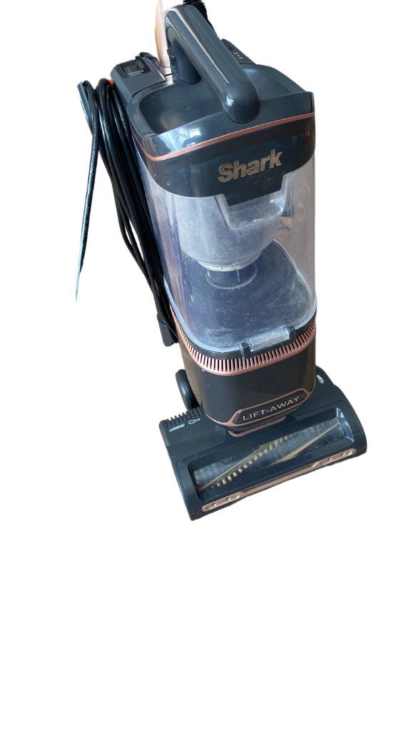 Where Are Shark Vacuum Cleaners Made? Image of Shark vacuum with white background